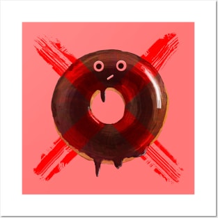 Do not eat tat donut! Posters and Art